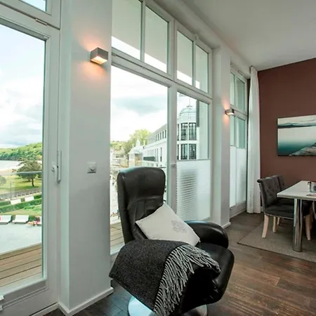 Apartmán Strandschloss - Ferienwohnung Ocean One - Direkt Am Binz